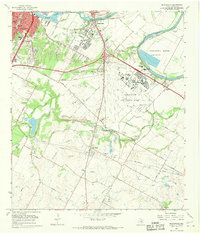 Montopolis 1966 topographic map thumbnail