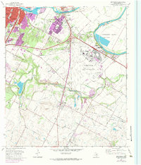 Montopolis 1973 topographic map thumbnail