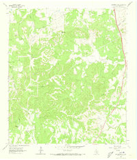 Monument Hill 1963 topographic map thumbnail