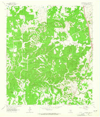 Monument Hill 1963 topographic map thumbnail