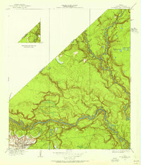Moonshine Hill 1916 topographic map thumbnail