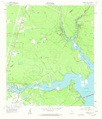 Moonshine Hill 1961 topographic map thumbnail