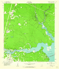 Moonshine Hill 1961 topographic map thumbnail