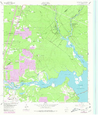 Moonshine Hill 1961 topographic map thumbnail