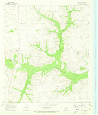 Moore Hill 1970 topographic map preview