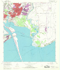 Morgan Point 1956 topographic map thumbnail