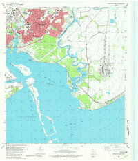 Morgans Point 1982 topographic map thumbnail