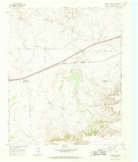Moser Ranch 1966 topographic map thumbnail
