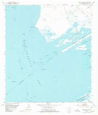 Mosquito Point 1952 topographic map thumbnail