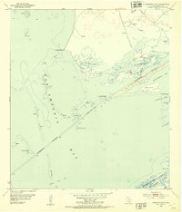 Mosquito Point 1952 topographic map thumbnail