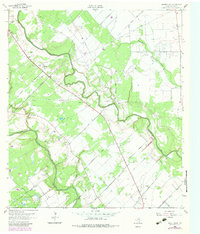 Mount Olive 1963 topographic map thumbnail