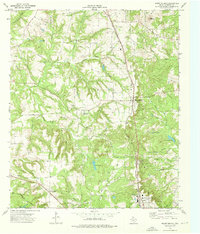 Mount Selman 1973 topographic map thumbnail