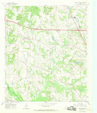 Mount Sylvan 1966 topographic map thumbnail