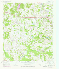 Mount Sylvan 1966 topographic map thumbnail