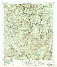 Mouth Of Pecos topographic map thumbnail