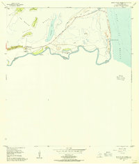 Mouth Of Rio Grande 1955 topographic map thumbnail