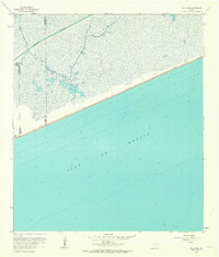 Mud Lake 1961 topographic map thumbnail
