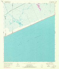 Mud Lake 1961 topographic map thumbnail