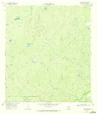 Mule Creek 1969 topographic map thumbnail