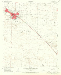 Muleshoe 1962 topographic map thumbnail