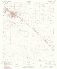 Muleshoe 1962 topographic map thumbnail