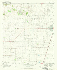 Munday West 1968 topographic map thumbnail