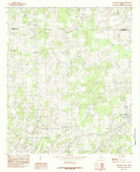 Murchison West 1984 topographic map thumbnail