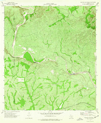 Mustang Waterhole 1974 topographic map thumbnail
