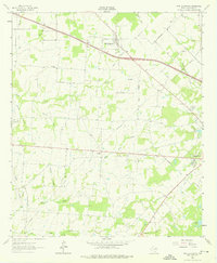Myrtle Springs 1962 topographic map thumbnail