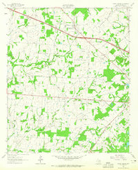 Myrtle Springs 1962 topographic map thumbnail