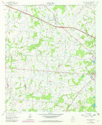 Myrtle Springs 1962 topographic map thumbnail