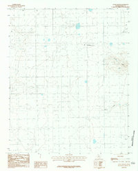 Nance Ranch 1984 topographic map preview