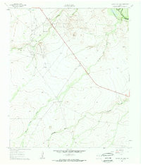 Narrow Bow Draw 1961 topographic map thumbnail