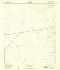 Nations South Well 1955 topographic map thumbnail