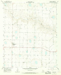 Nazareth 1965 topographic map preview