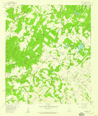 Nechanitz 1958 topographic map thumbnail