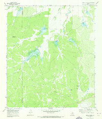 Needle Creek 1970 topographic map thumbnail