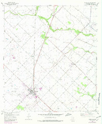 Needville 1953 topographic map thumbnail