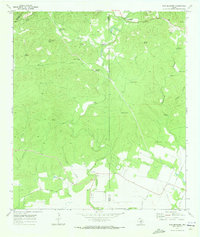 San Geronimo 1970 topographic map thumbnail