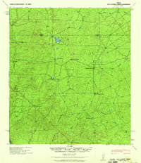 San Loranzo Creek 1940 topographic map thumbnail
