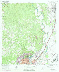 San Marcos North 1964 topographic map thumbnail