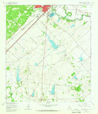 San Marcos South 1964 topographic map thumbnail