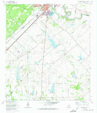 San Marcos South 1964 topographic map thumbnail