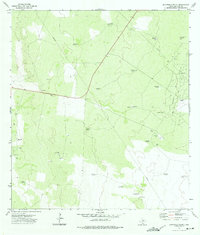 San Pablo Ranch 1972 topographic map thumbnail