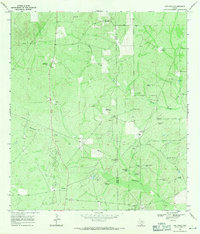 San Pablo 1968 topographic map thumbnail