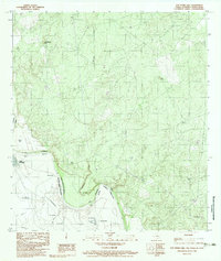 San Pedro Hill 1983 topographic map thumbnail