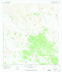 San Pedro Ranch 1956 topographic map thumbnail