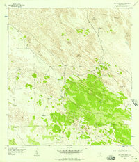 San Pedro Ranch 1956 topographic map thumbnail