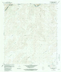San Rosendo 1983 topographic map thumbnail