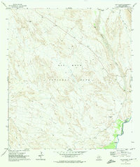 San Vicente 1971 topographic map thumbnail